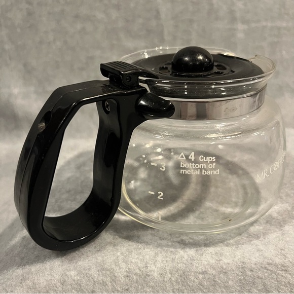 Mr. Coffee 4 Cup Replacement Pot In Excellent Condiiton - Picture 4 of 8